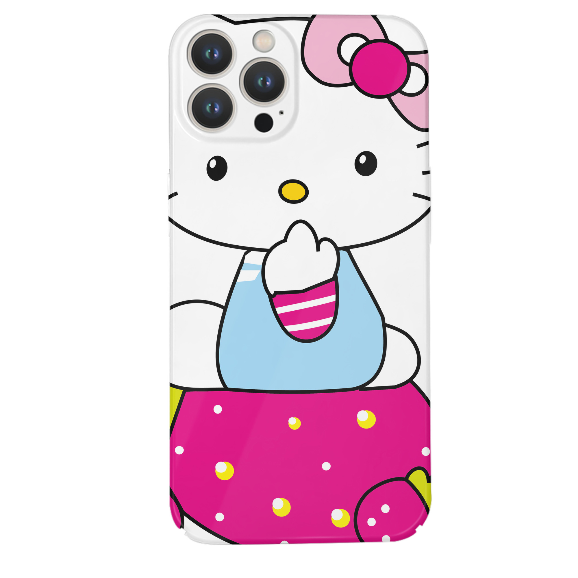 （画像用） Hello Kitty ハローキティ 【iPhone 14シリーズ対応】ハードケース